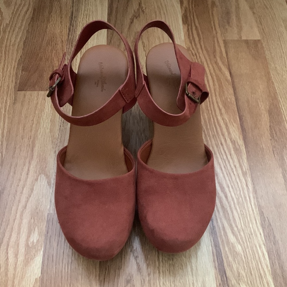 Rust Red Marcia Clog by Universal Thread